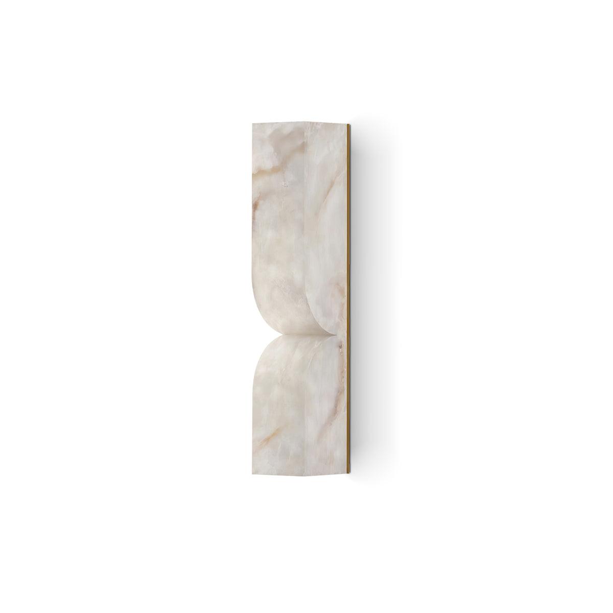 Lampe Murale Rectangulaire en Albâtre Moderne Minimaliste Lyvenisra - Neutralighting