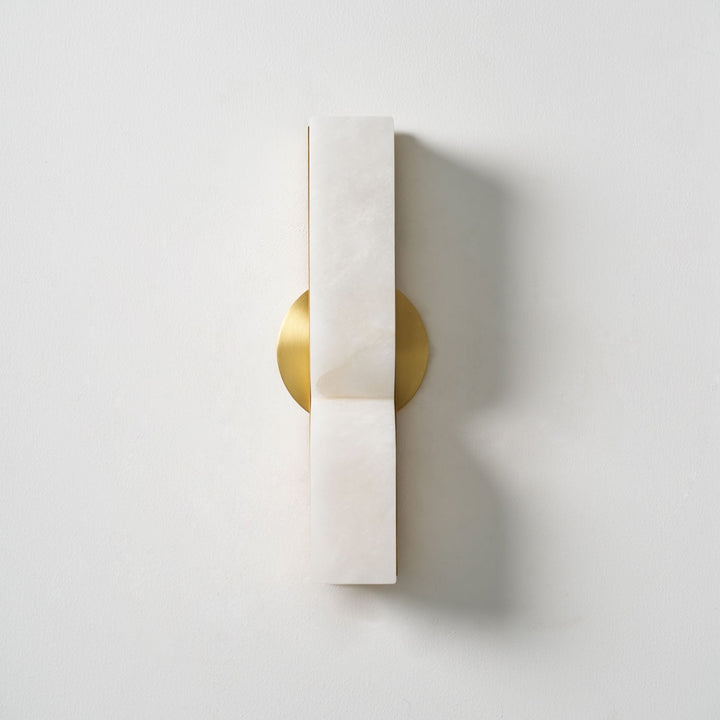 Lampe Murale Rectangulaire en Albâtre Moderne Minimaliste Lyvenisra - Neutralighting