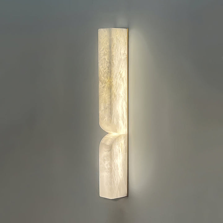 Lampe Murale Rectangulaire en Albâtre Moderne Minimaliste Lyvenisra - Neutralighting