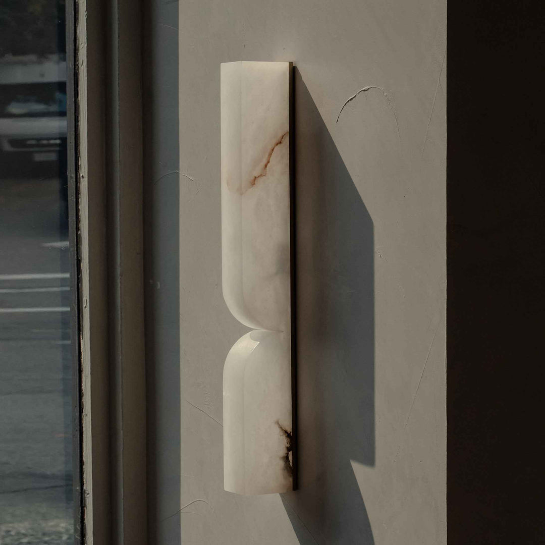 Lampe 35cm en Verre – Design Contemporain