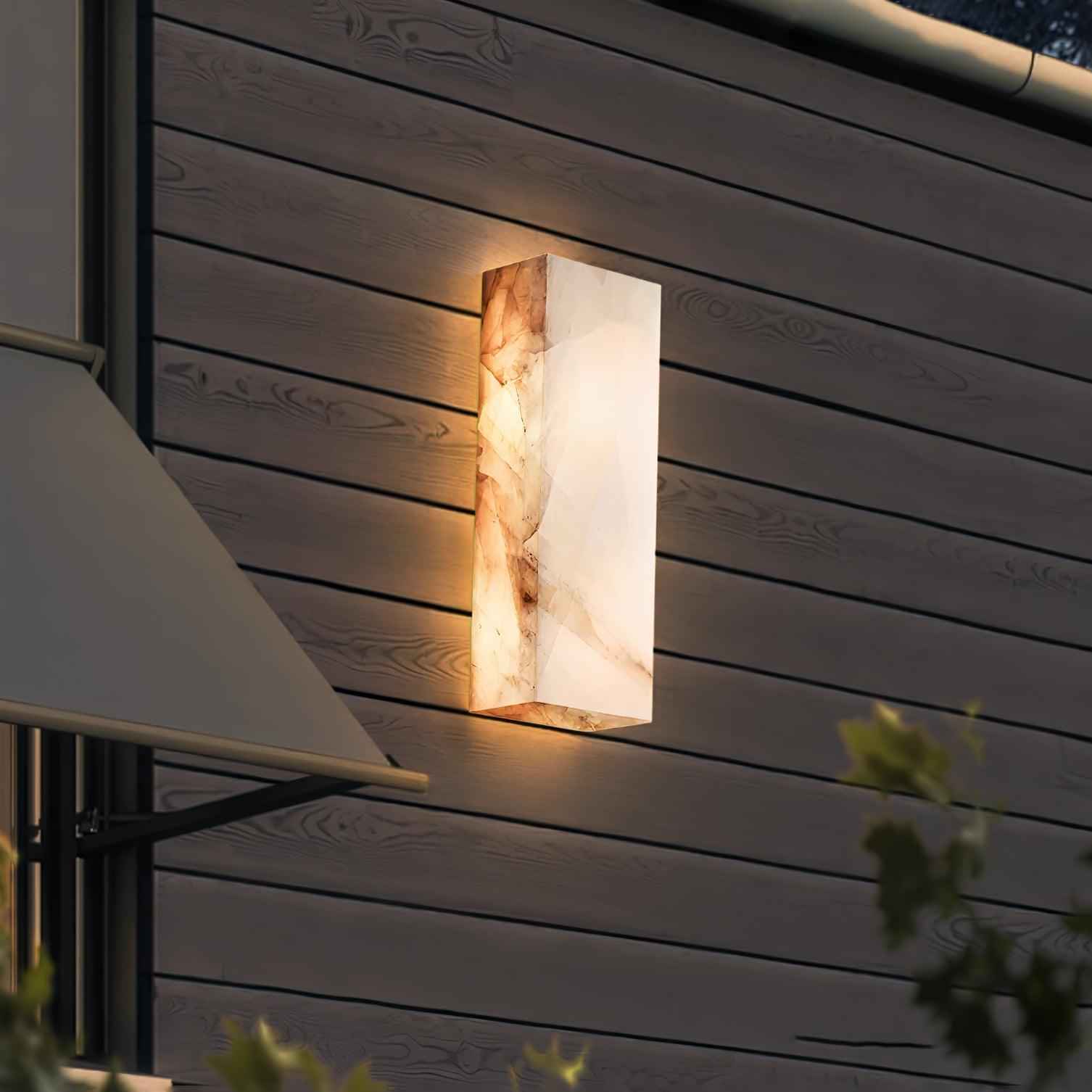 Orvian Métal 16cm Blanc LED
