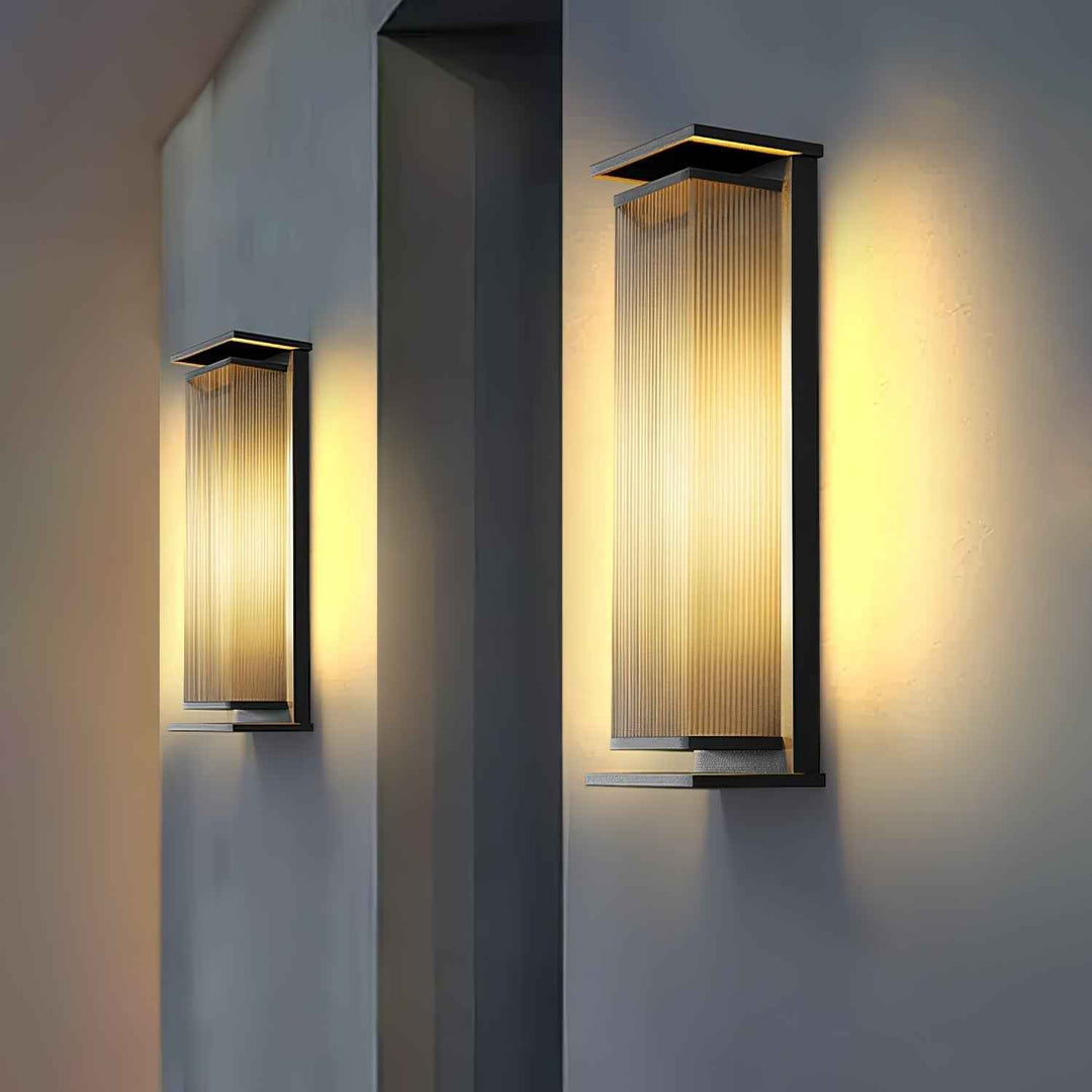 Ilthaion Acier 16cm Noir LED