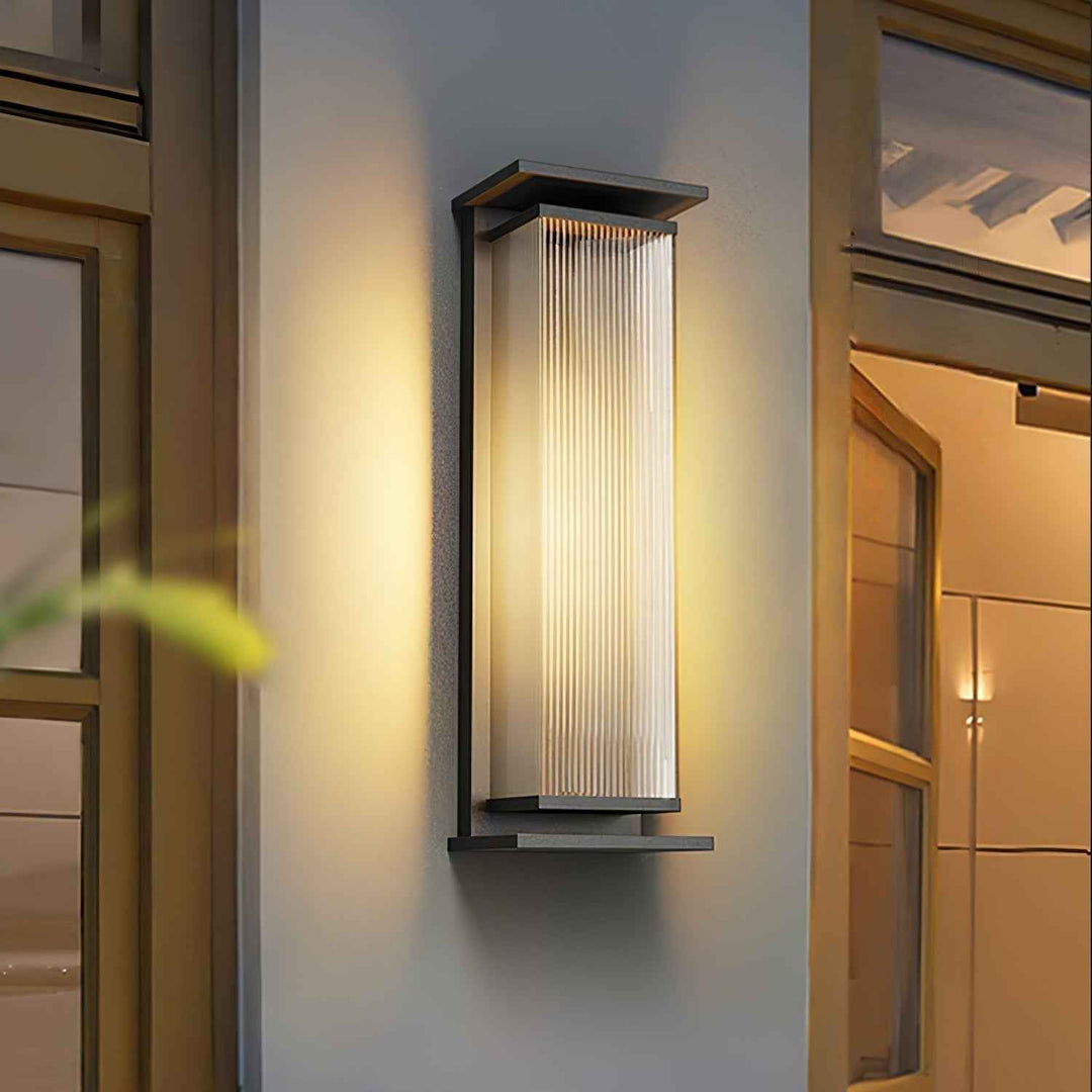 Ilthaion Acier 16cm Noir LED