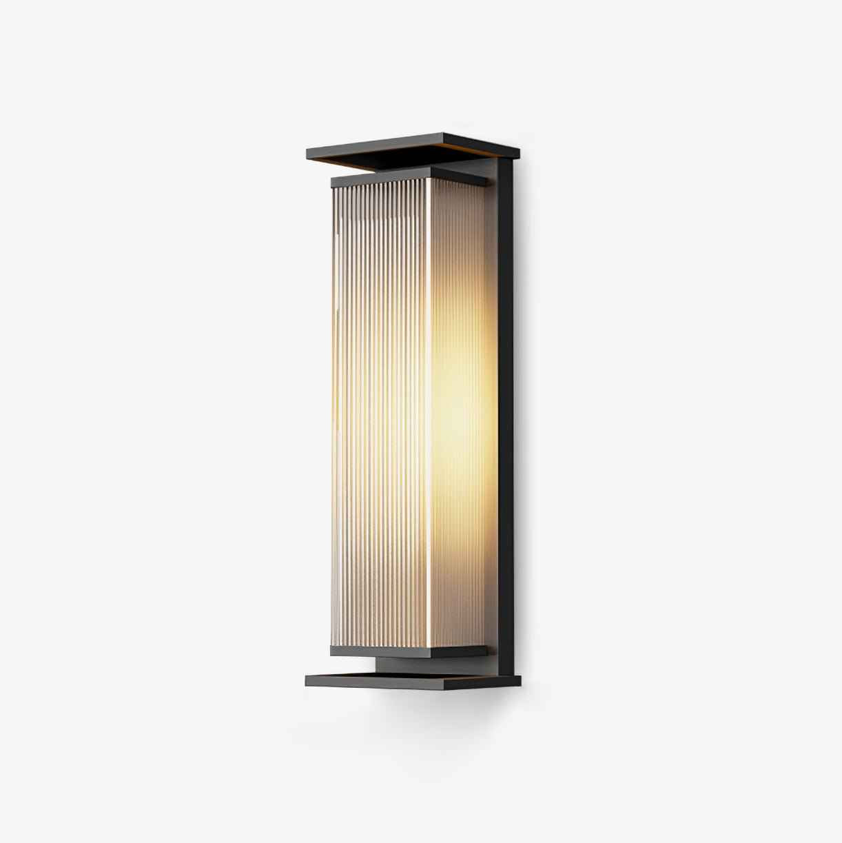 Cesilila Acier 16cm Noir LED 5W