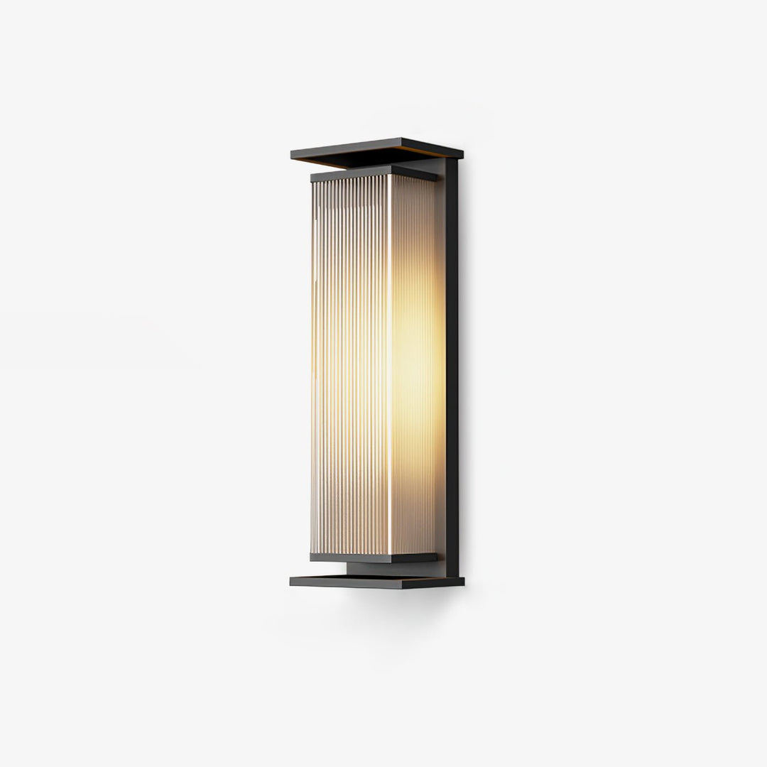 Cesilila Applique murale verticale en verre - Neutralighting