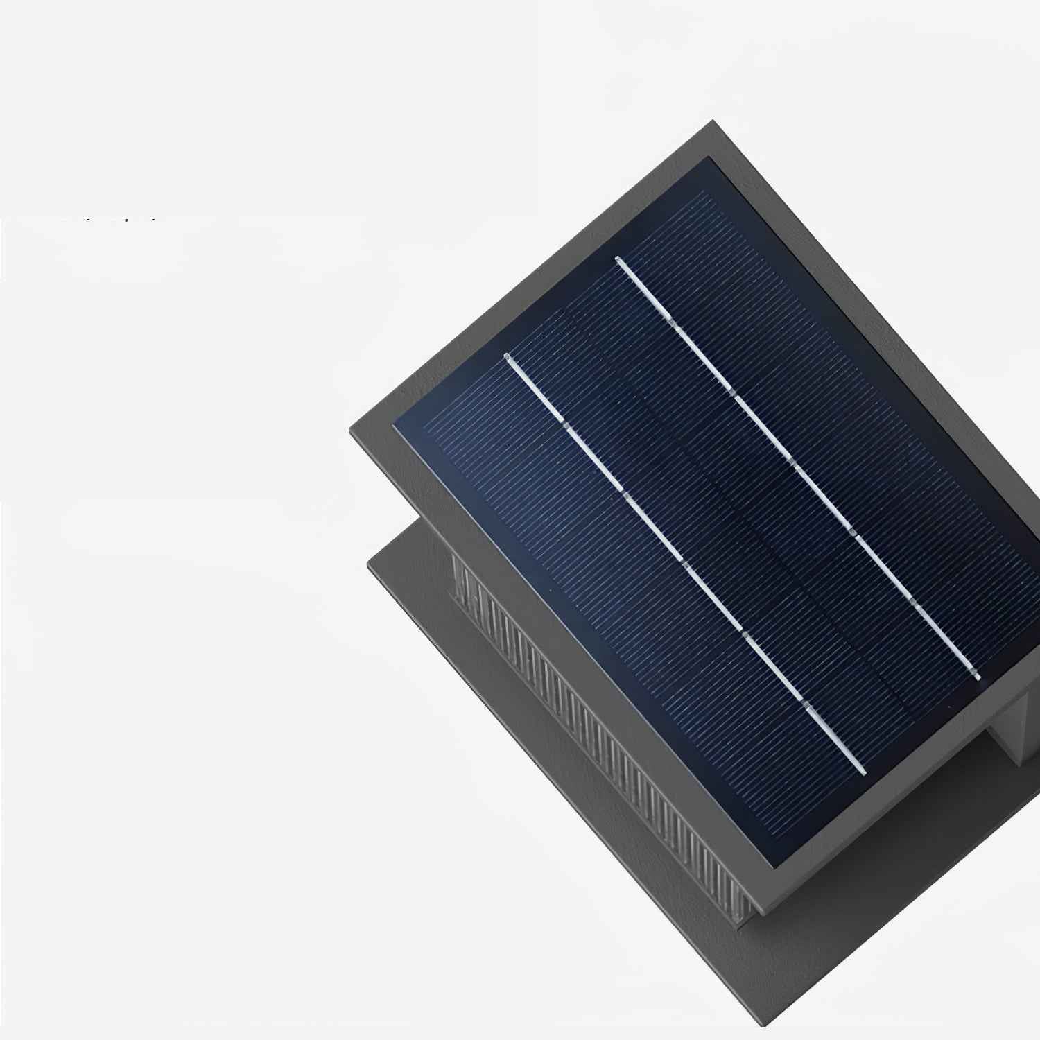 Cesilila Acier 16cm Noir LED 5W