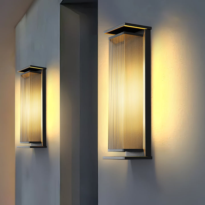 Cesilila Applique murale verticale en verre - Neutralighting