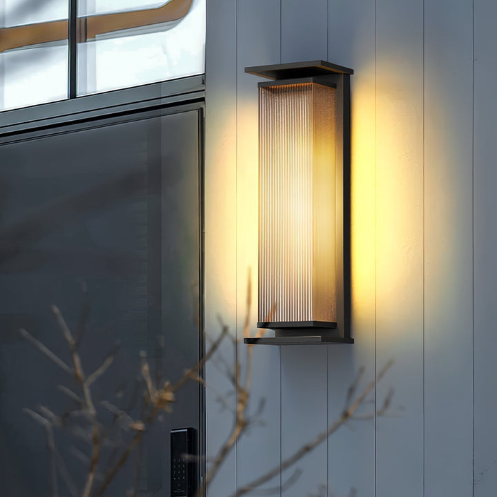 Cesilila Applique murale verticale en verre - Neutralighting