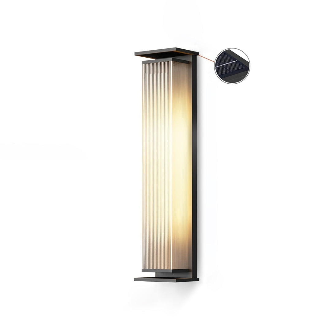 Cesilila Applique murale verticale en verre - Neutralighting