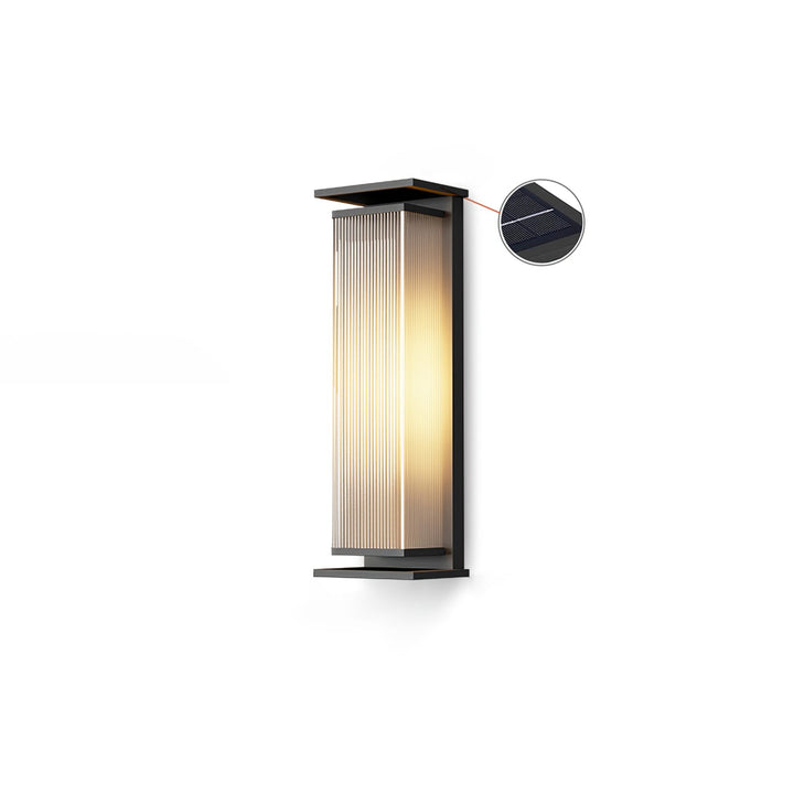 Cesilila Applique murale verticale en verre - Neutralighting