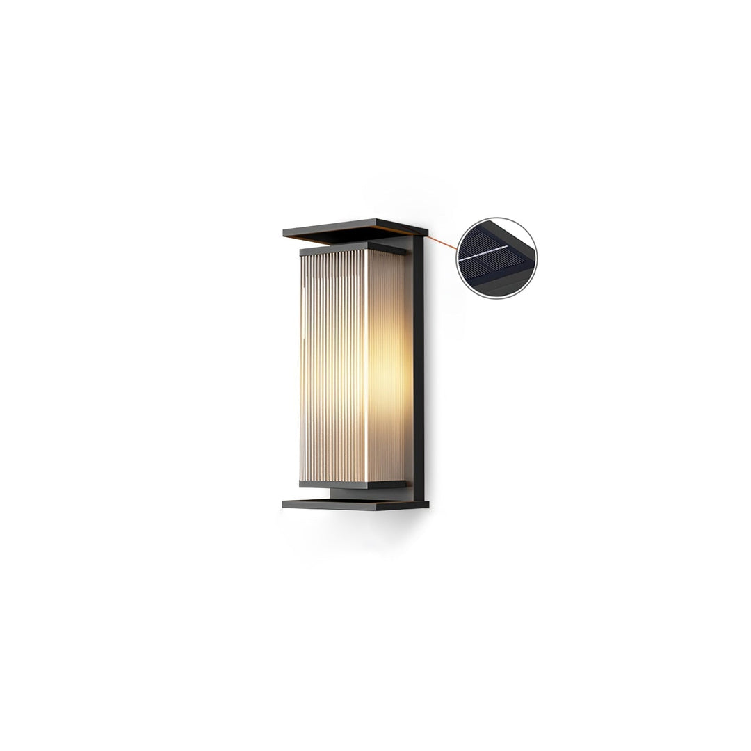 Cesilila Applique murale verticale en verre - Neutralighting