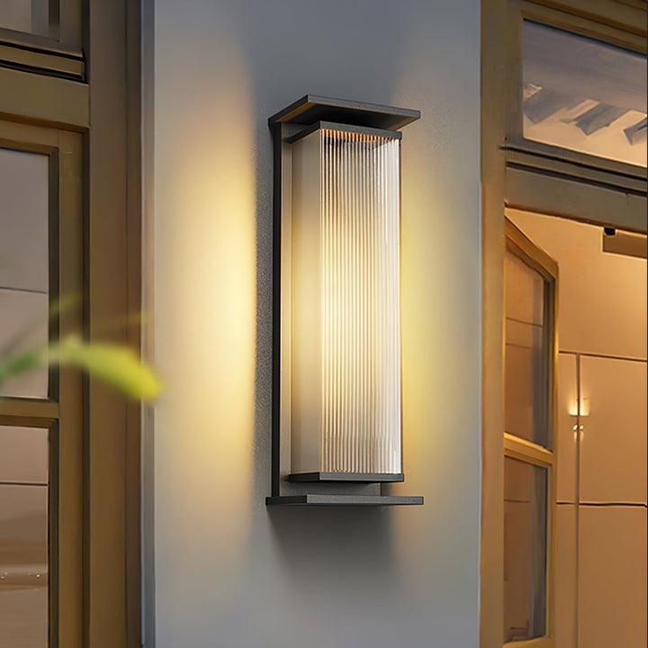 Cesilila Applique murale verticale en verre - Neutralighting