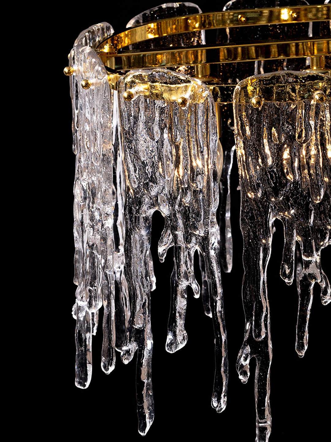 Cathaa Postmoderne Luxe Verre Crystal Lustre - Neutralighting