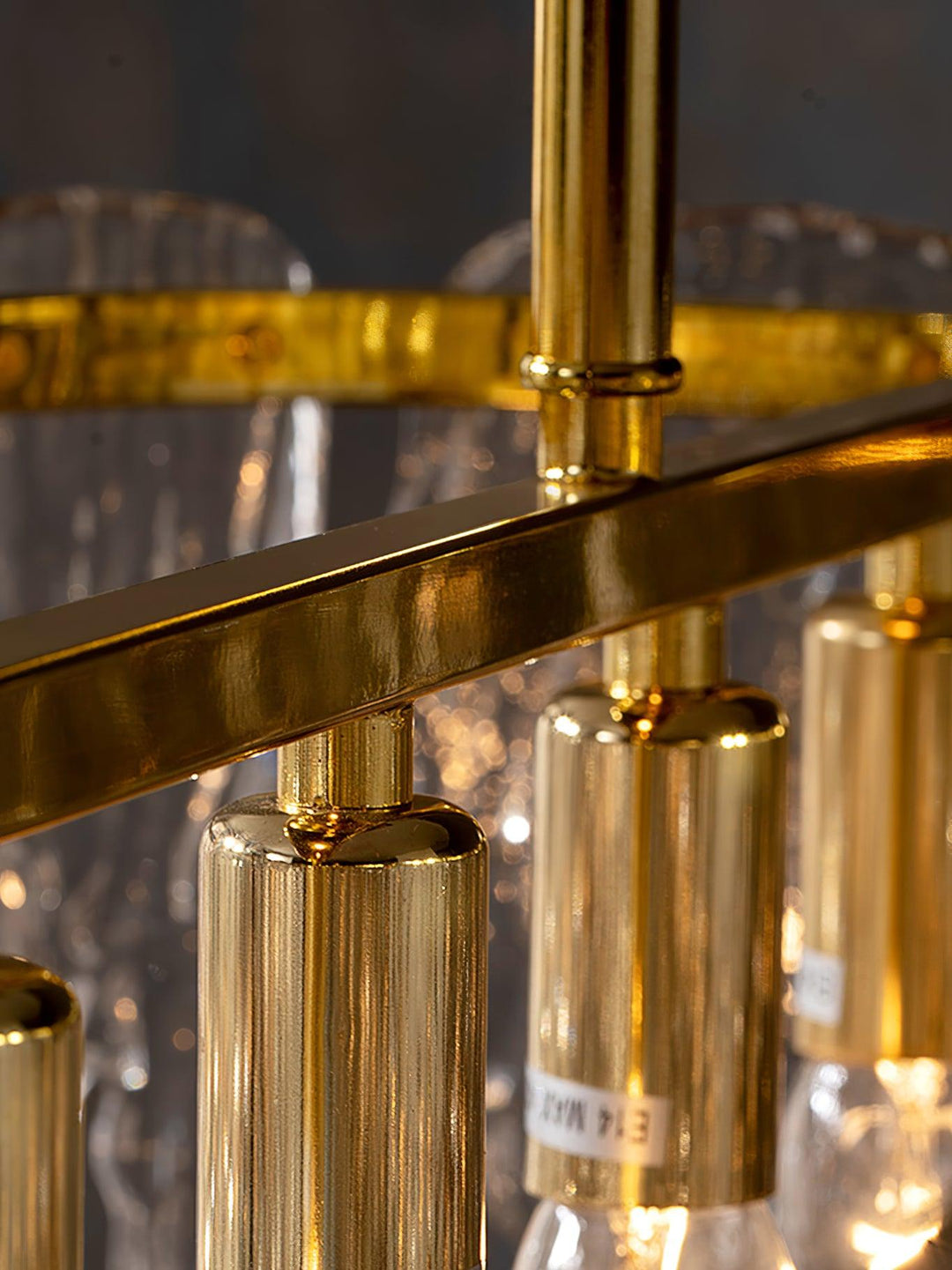 Cathaa Postmoderne Luxe Verre Crystal Lustre - Neutralighting