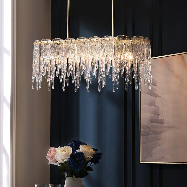 Cathaa Postmoderne Luxe Verre Crystal Lustre - Neutralighting