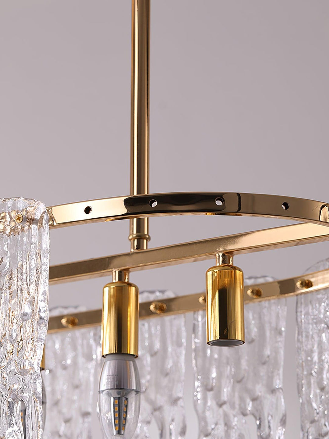 Cathaa Postmoderne Luxe Verre Crystal Lustre - Neutralighting