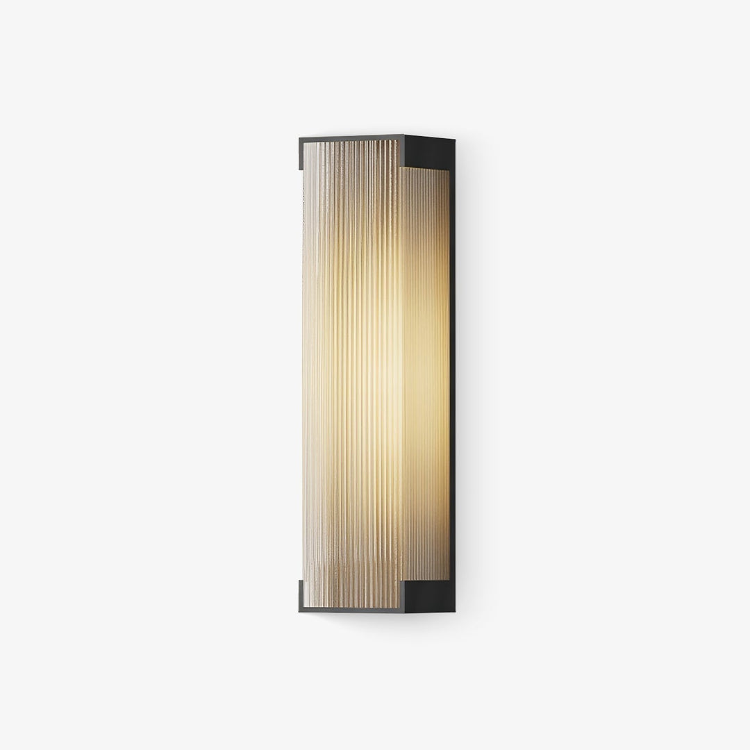 Ivela Applique Murale Extérieure Solaire Rectangulaire Unique - Neutralighting