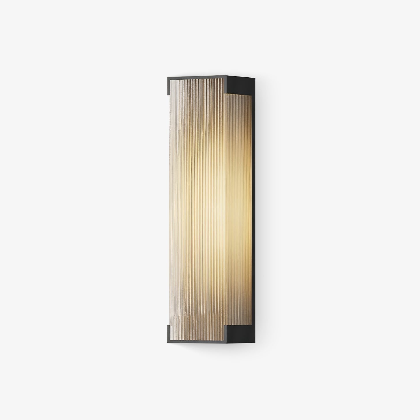 Ivela Applique Murale Extérieure Solaire Rectangulaire Unique - Neutralighting