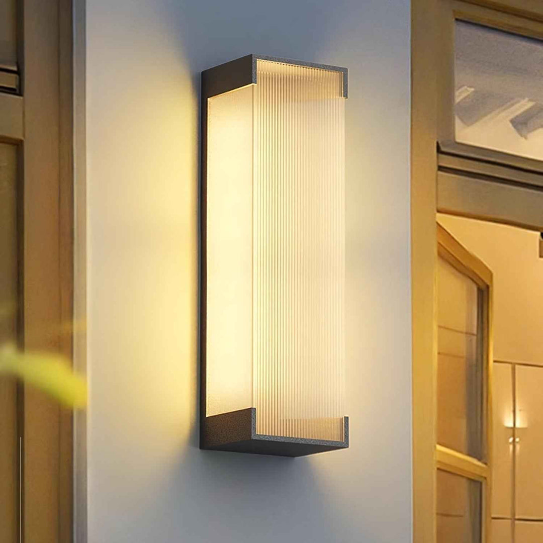 Elraearis Acier 15cm Noir LED