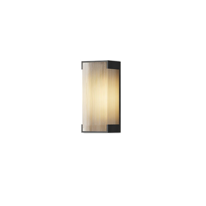 Ivela Applique Murale Extérieure Solaire Rectangulaire Unique - Neutralighting