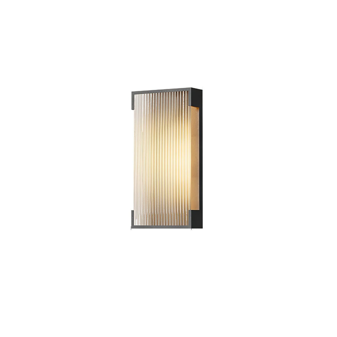 Ivela Applique Murale Extérieure Solaire Rectangulaire Unique - Neutralighting