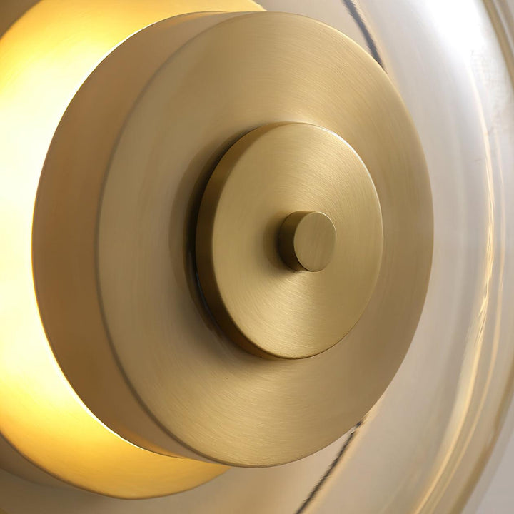 Elysso Lustra Applique Murale Circulaire en Laiton - Neutralighting