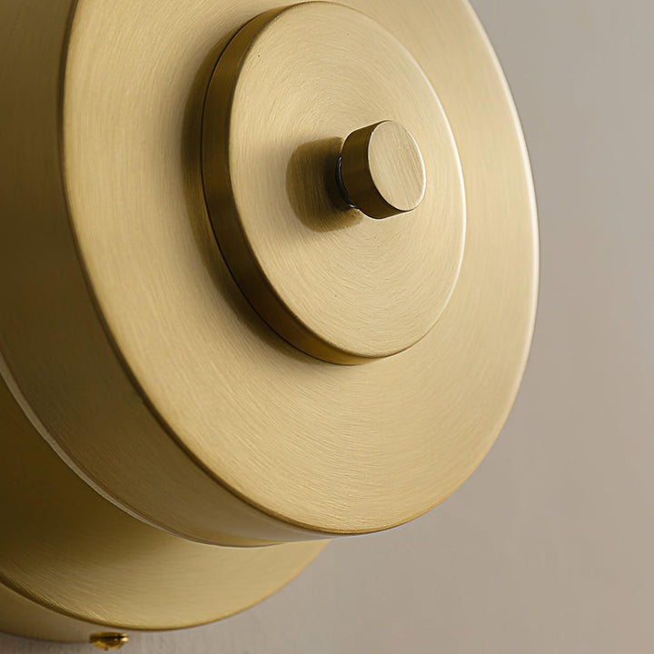 Elysso Lustra Applique Murale Circulaire en Laiton - Neutralighting