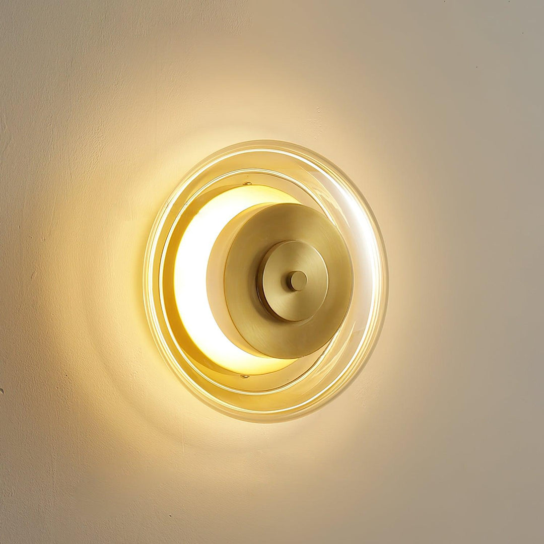 Elysso Lustra Applique Murale Circulaire en Laiton - Neutralighting