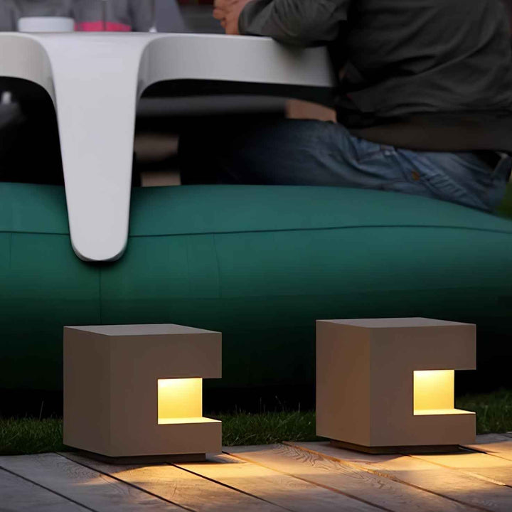 Lampe rine en Acrylique – Design Contemporain