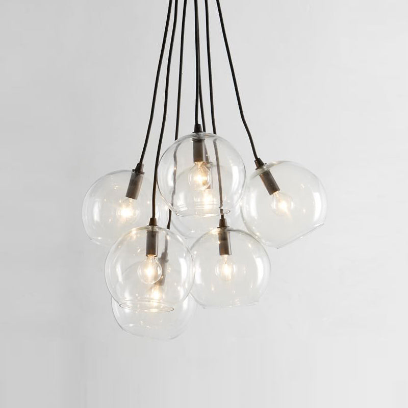 Ucaryra Suspension Moderne Minimaliste Verre Métal - Neutralighting