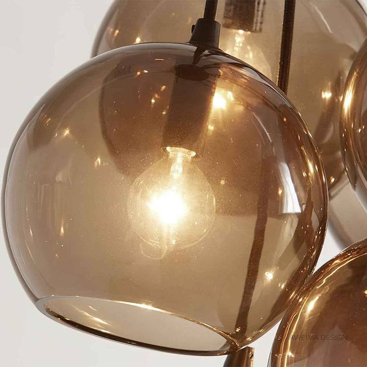 Ucaryra Suspension Moderne Minimaliste Verre Métal - Neutralighting