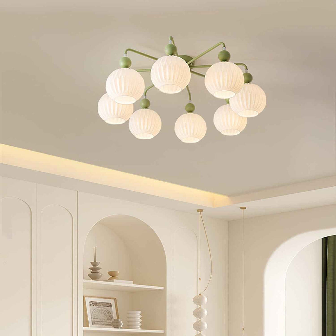 Plafonnier Tulip Verre LED