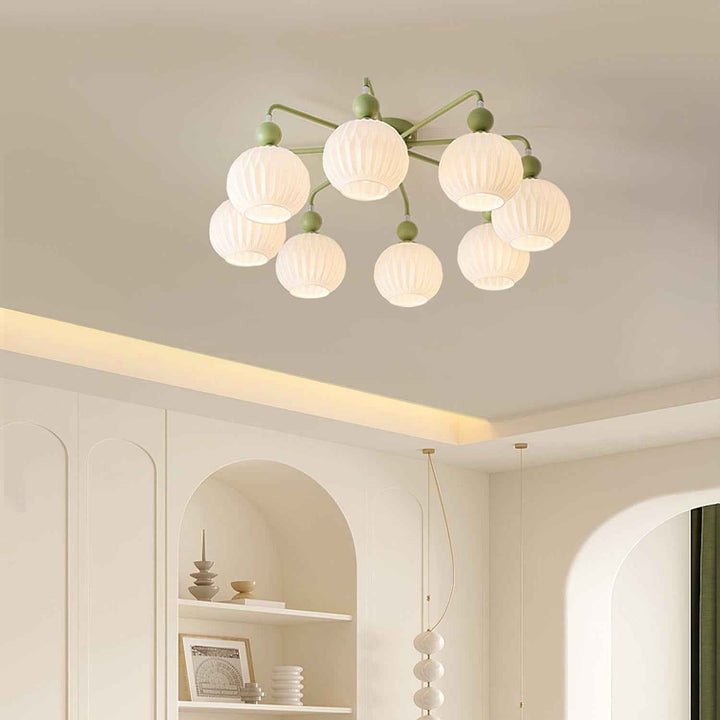 Plafonnier Tulip Verre LED