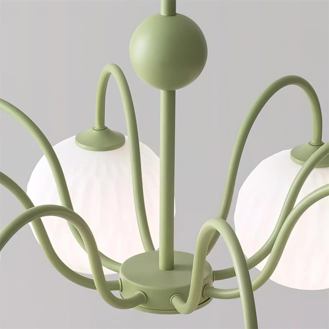 Unoryra Lustre Métal Verre Créativité Individuelle - Neutralighting