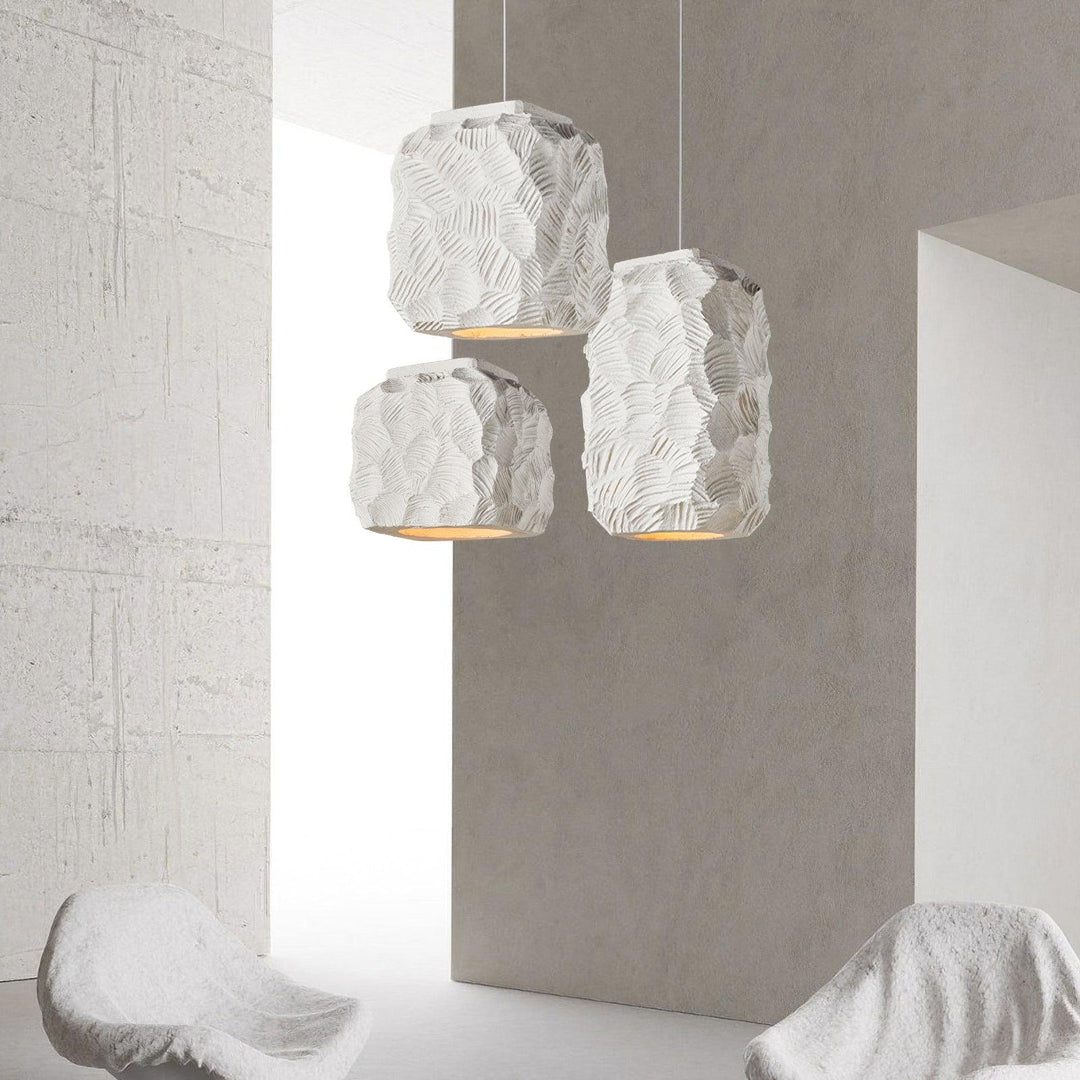 Olsilel Suspension en Résine Géométrique Créativité Individuelle - Neutralighting