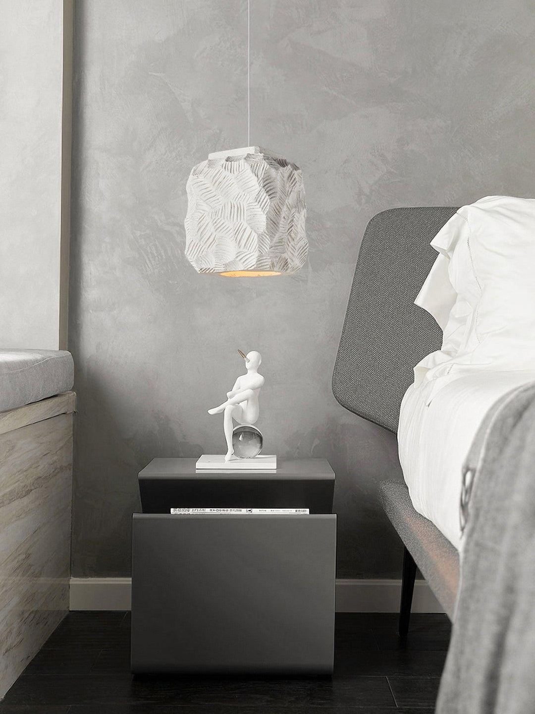 Olsilel Suspension en Résine Géométrique Créativité Individuelle - Neutralighting