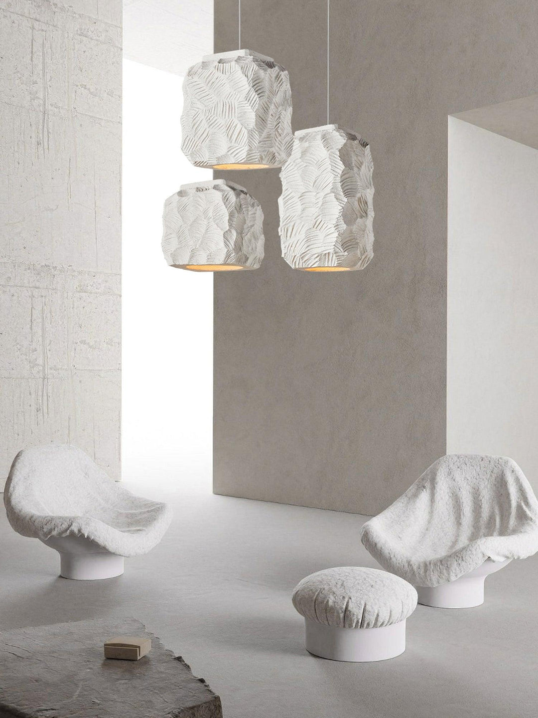 Olsilel Suspension en Résine Géométrique Créativité Individuelle - Neutralighting