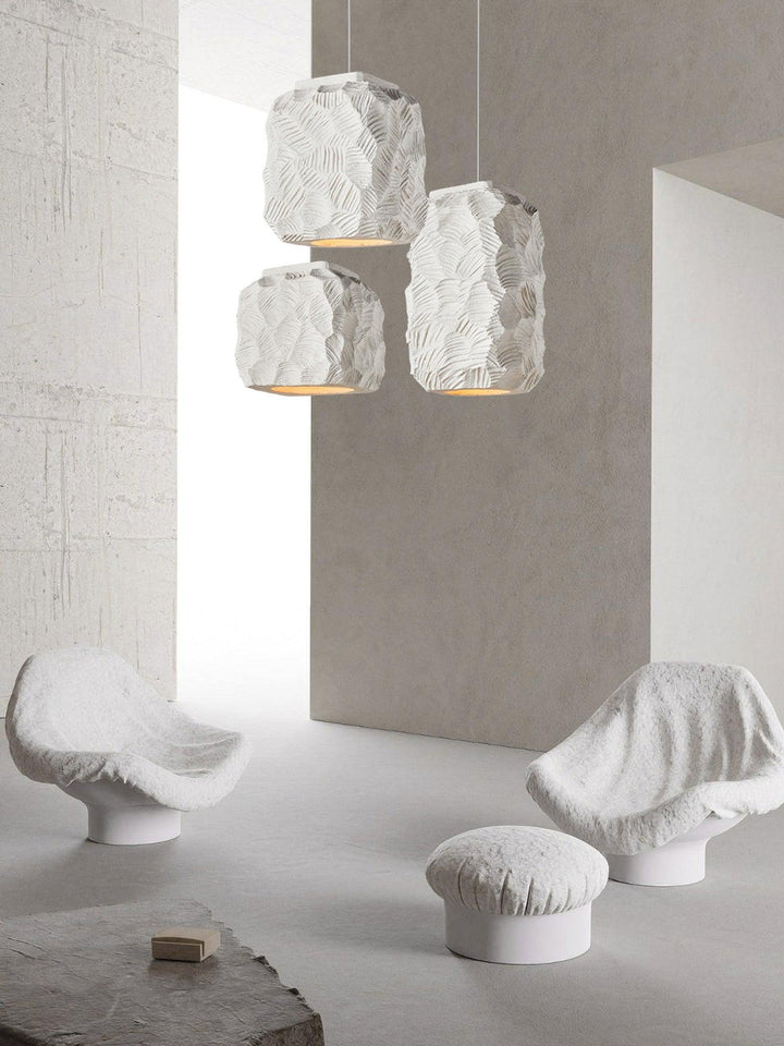 Olsilel Suspension en Résine Géométrique Créativité Individuelle - Neutralighting