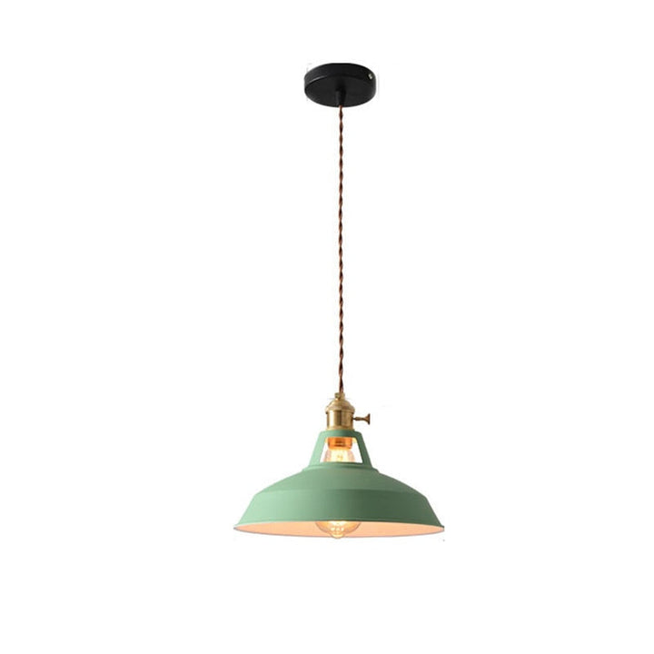 Jojo Lampe Suspension Luminaire Vintage. Métal. Noir/Blanc. Salle à Manger - Neutralighting
