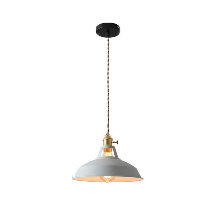 Jojo Lampe Suspension Luminaire Vintage. Métal. Noir/Blanc. Salle à Manger - Neutralighting