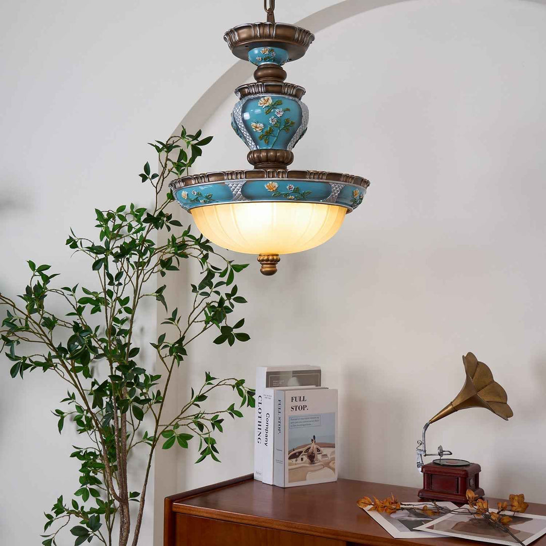 Lampe lis en Verre – Design Contemporain