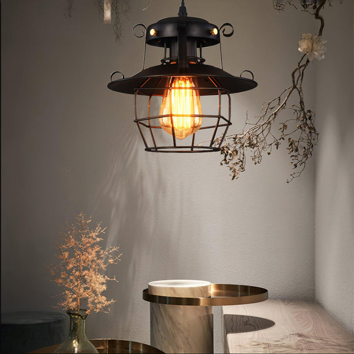 Harbor Lampe Pendante Cage à Oiseaux Vintage - Neutralighting