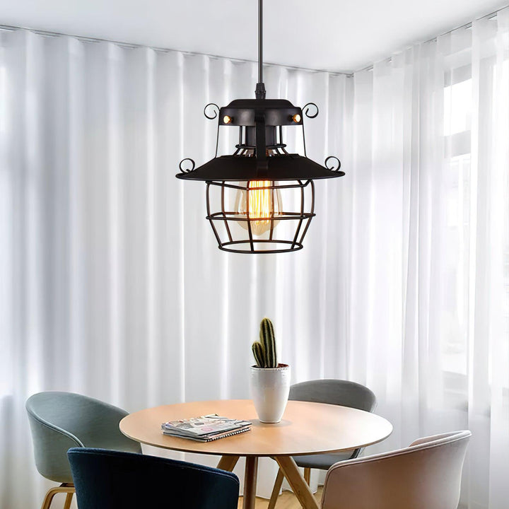 Harbor Lampe Pendante Cage à Oiseaux Vintage - Neutralighting