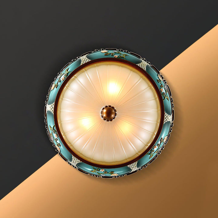 Solara Plafonnier Floral Encastré Vintage - Neutralighting