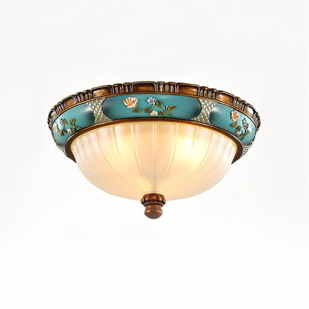 Solara Plafonnier Floral Encastré Vintage - Neutralighting