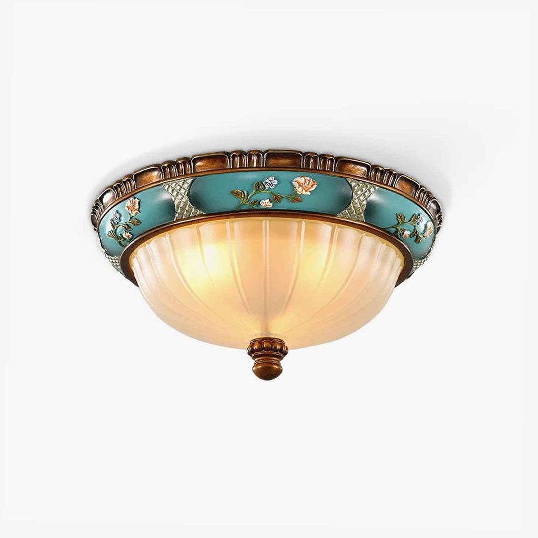 Solara Verre 38cm Blanc LED