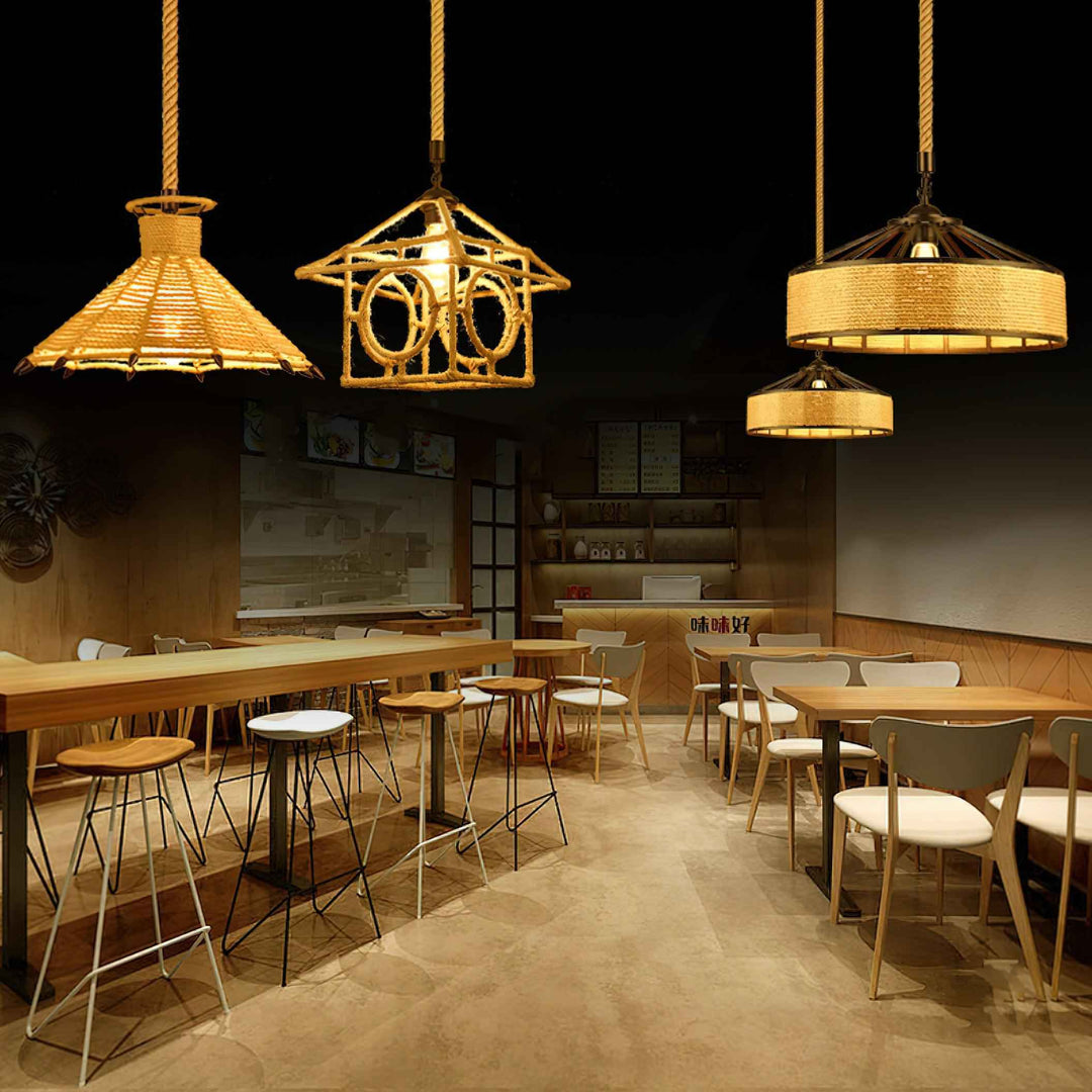 Lampe Alshaan en Fer – Design Contemporain