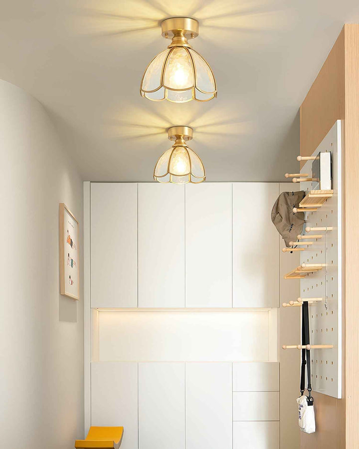 Lampe Prisman en Laiton – Design Contemporain
