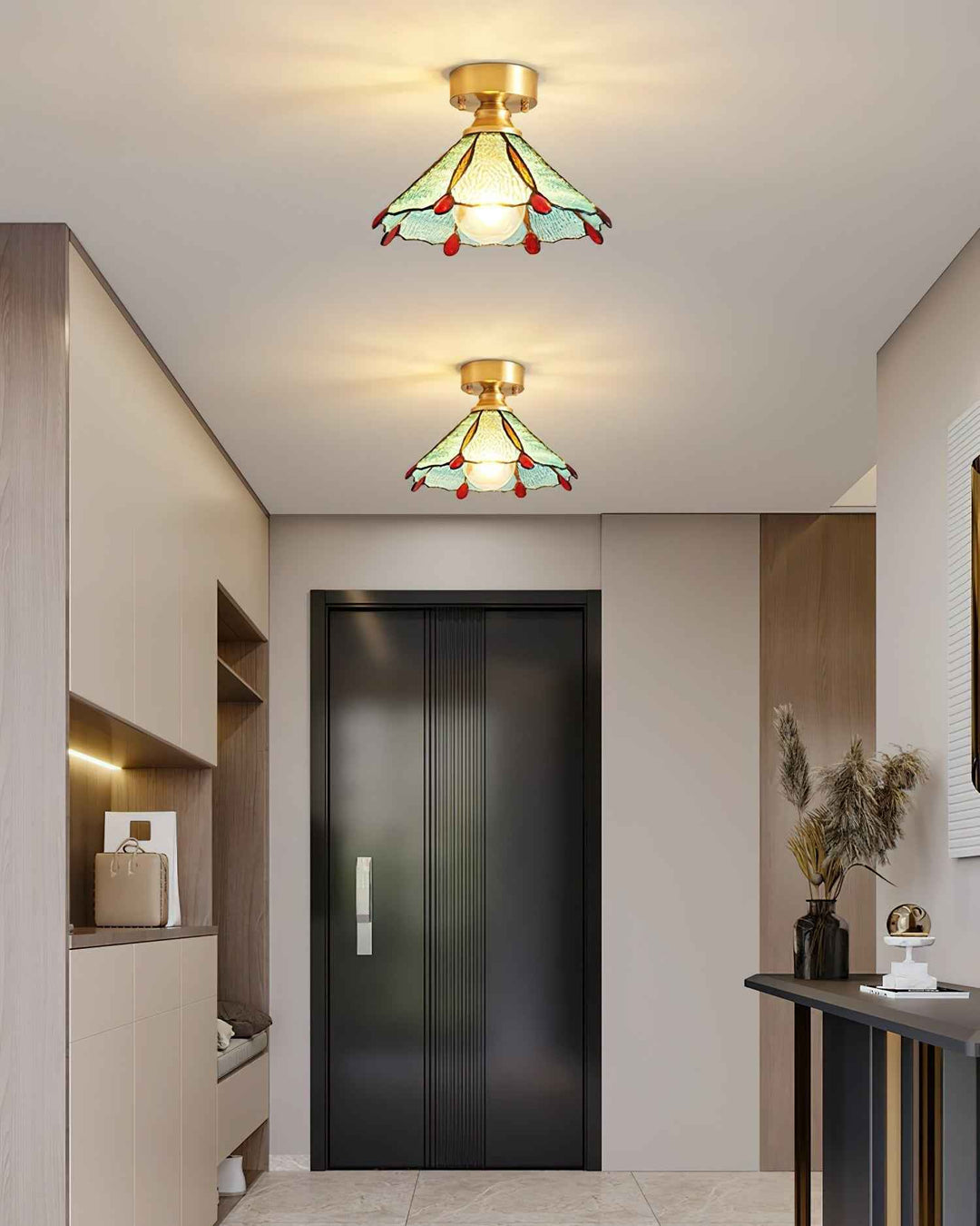 Lampe Prisman en Laiton – Design Contemporain