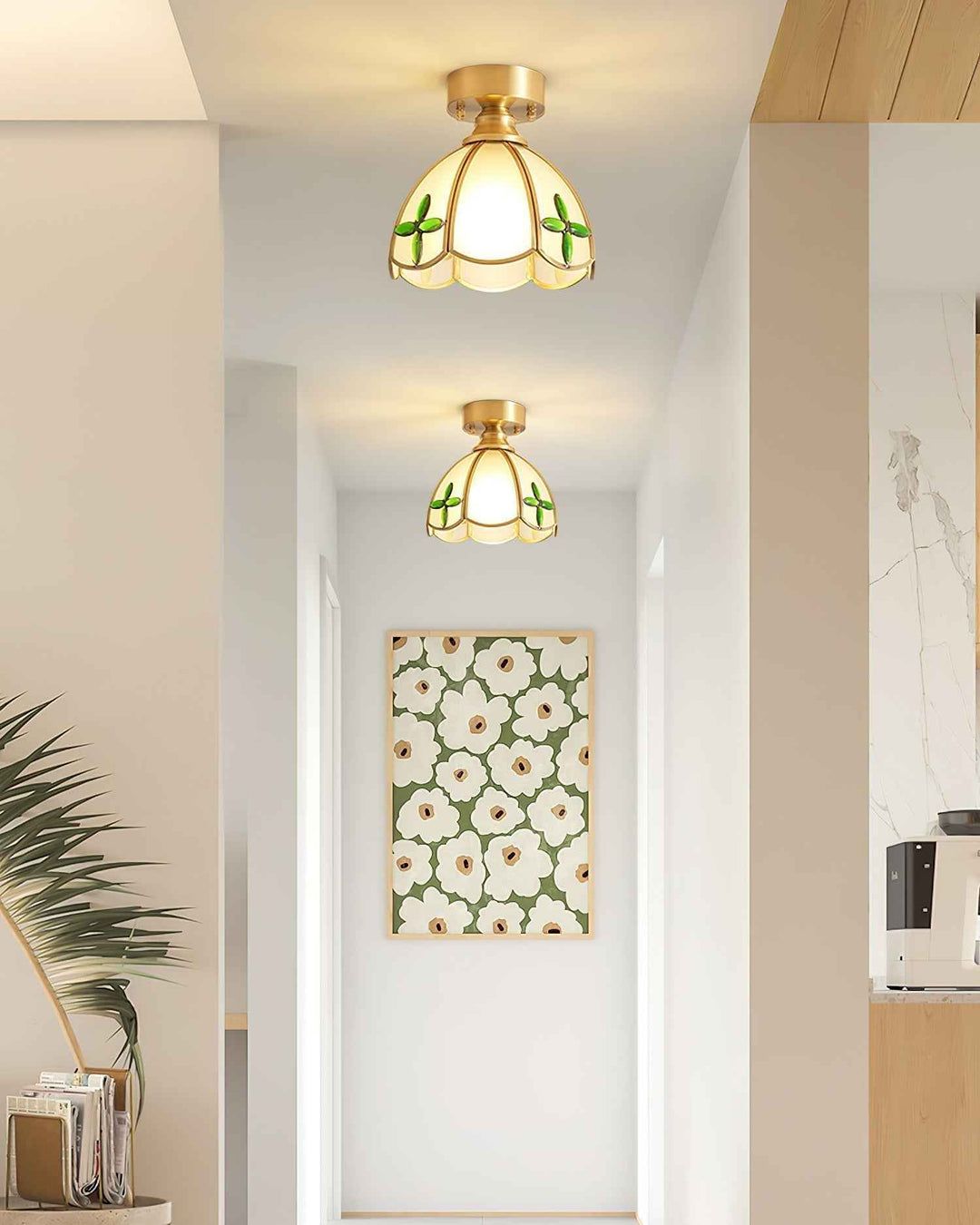 Lampe Prisman en Laiton – Design Contemporain